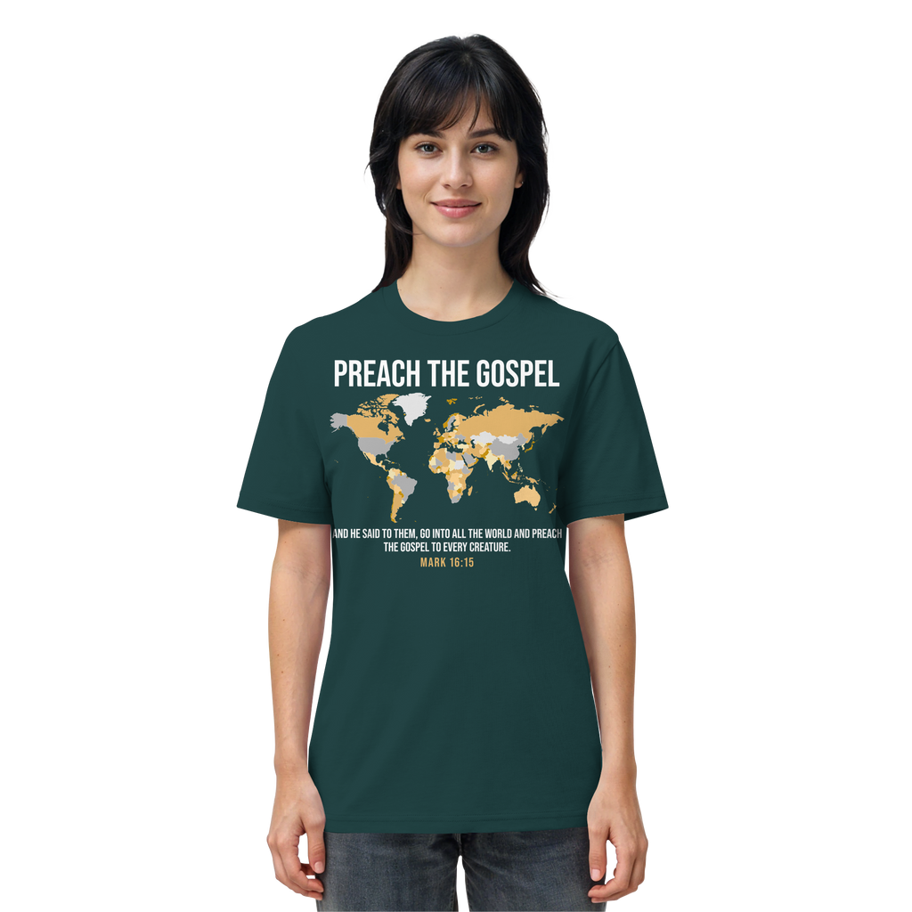 PREACH THE GOSPEL - T-Shirt Bio Baumwolle