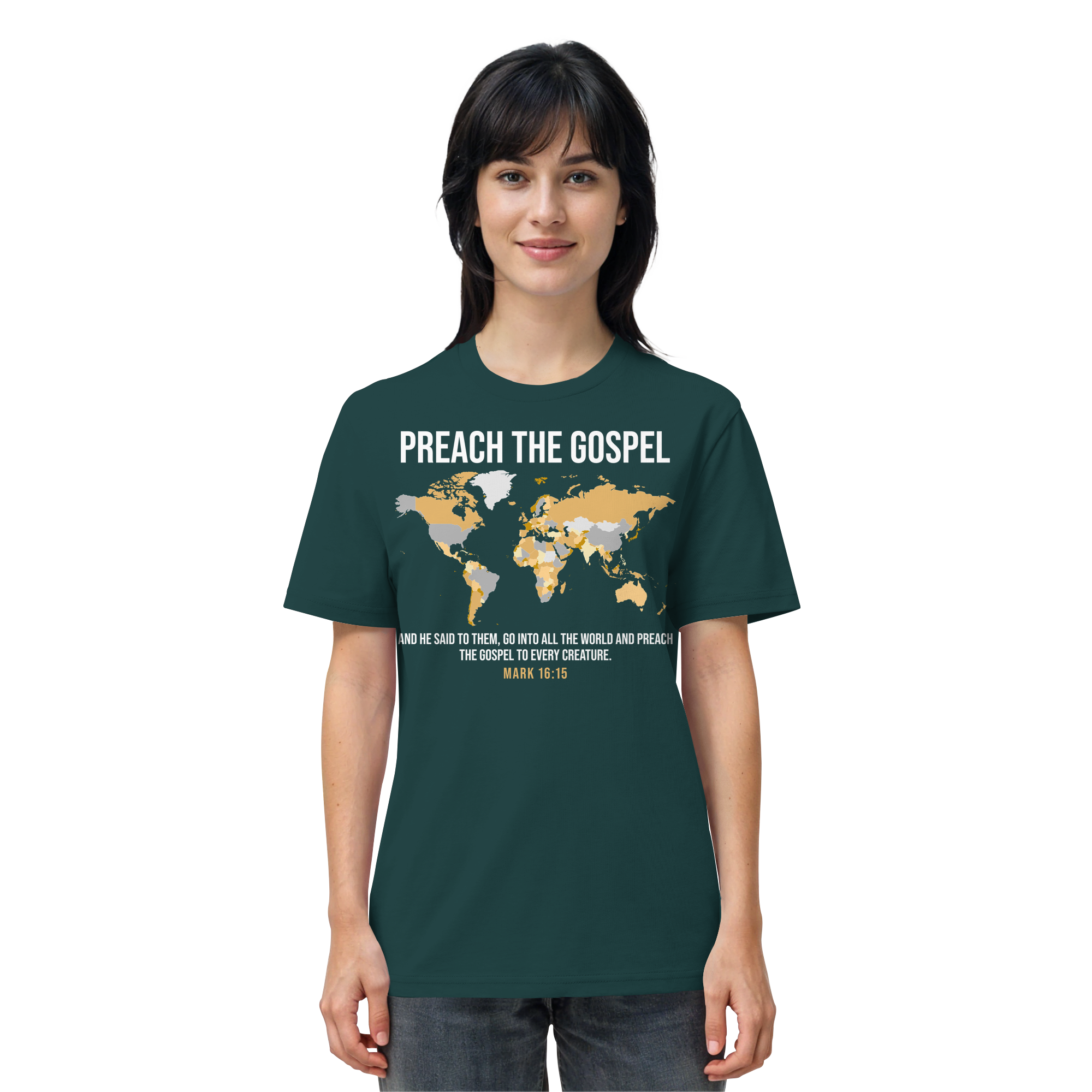 PREACH THE GOSPEL - T-Shirt Bio Baumwolle