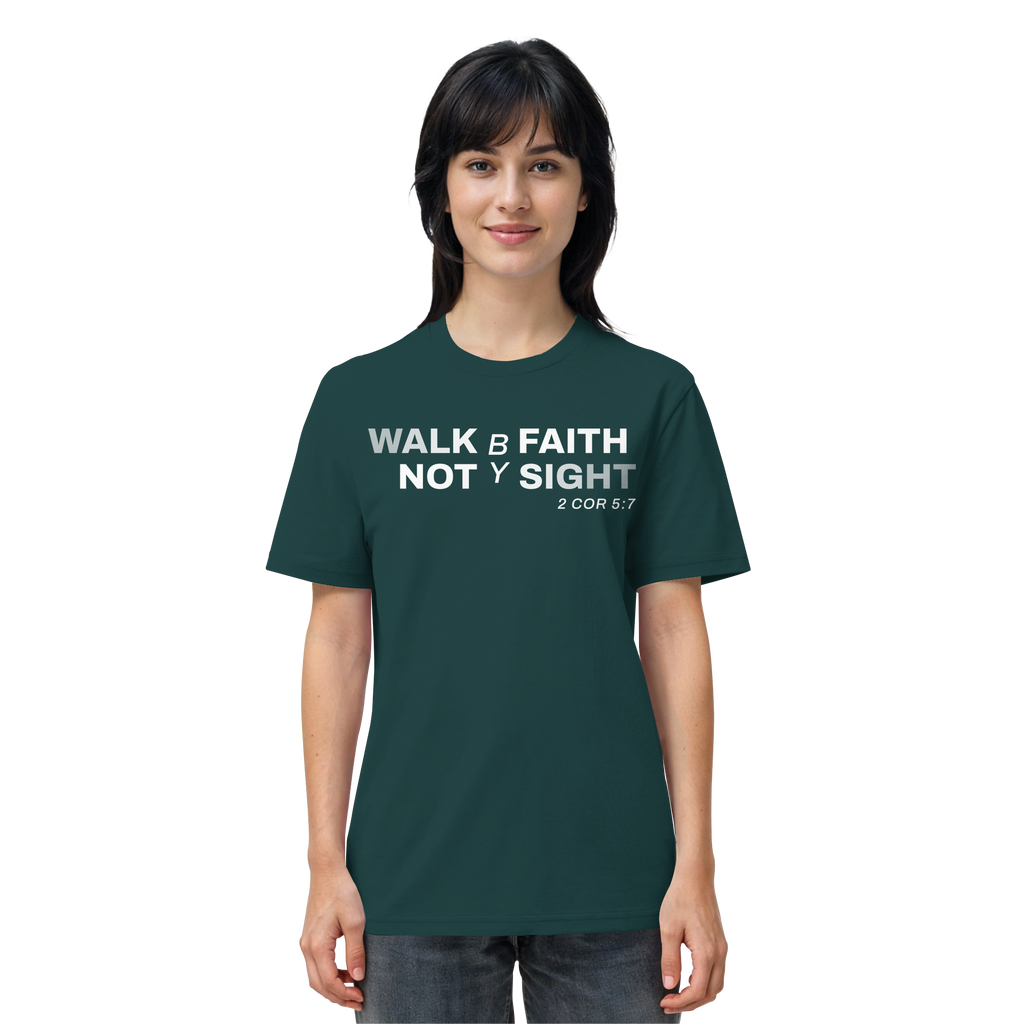T-Shirt Bio Baumwolle | WALK BY FAITH