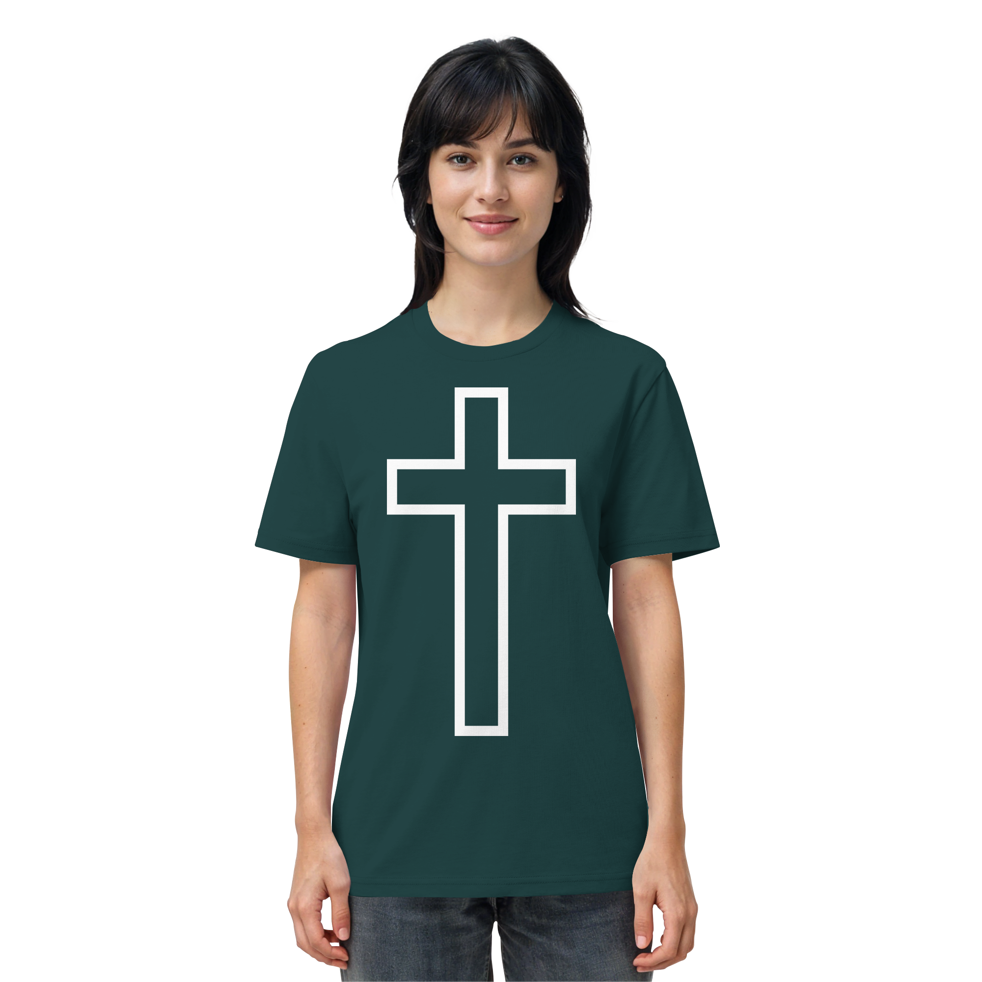 JESUS IS KING - T-Shirt Bio Baumwolle