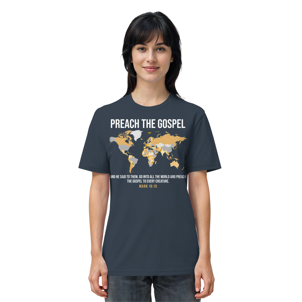 PREACH THE GOSPEL - T-Shirt Bio Baumwolle