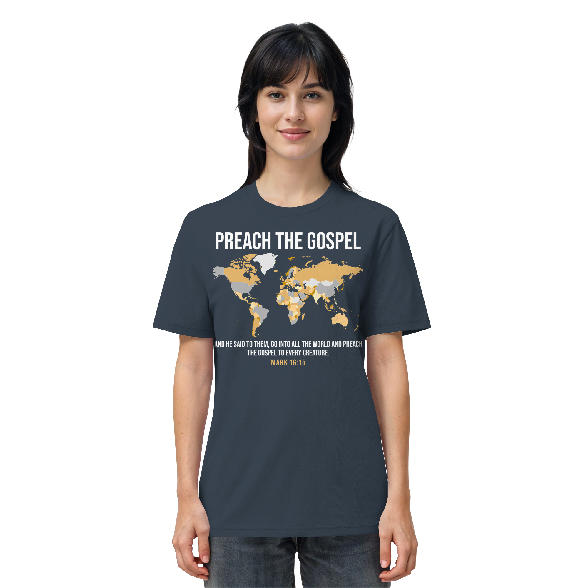 PREACH THE GOSPEL - T-Shirt Bio Baumwolle