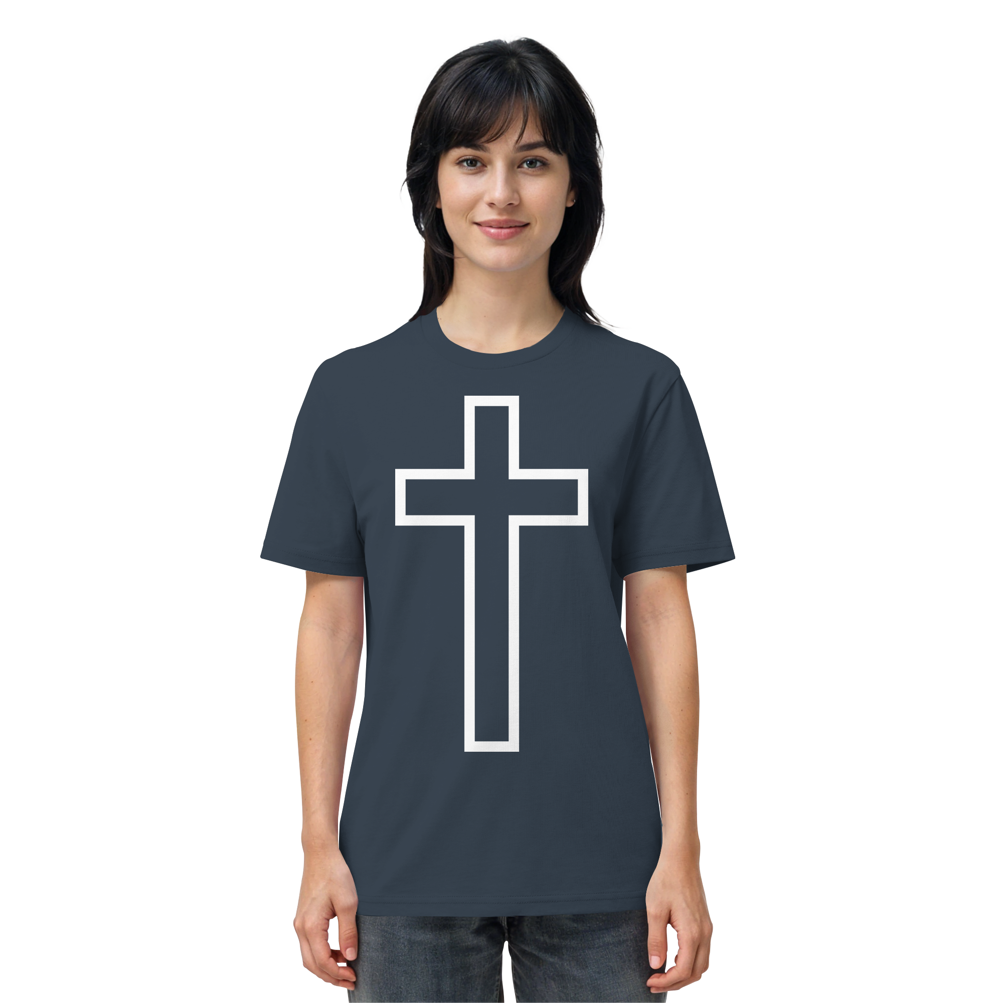 JESUS IS KING - T-Shirt Bio Baumwolle