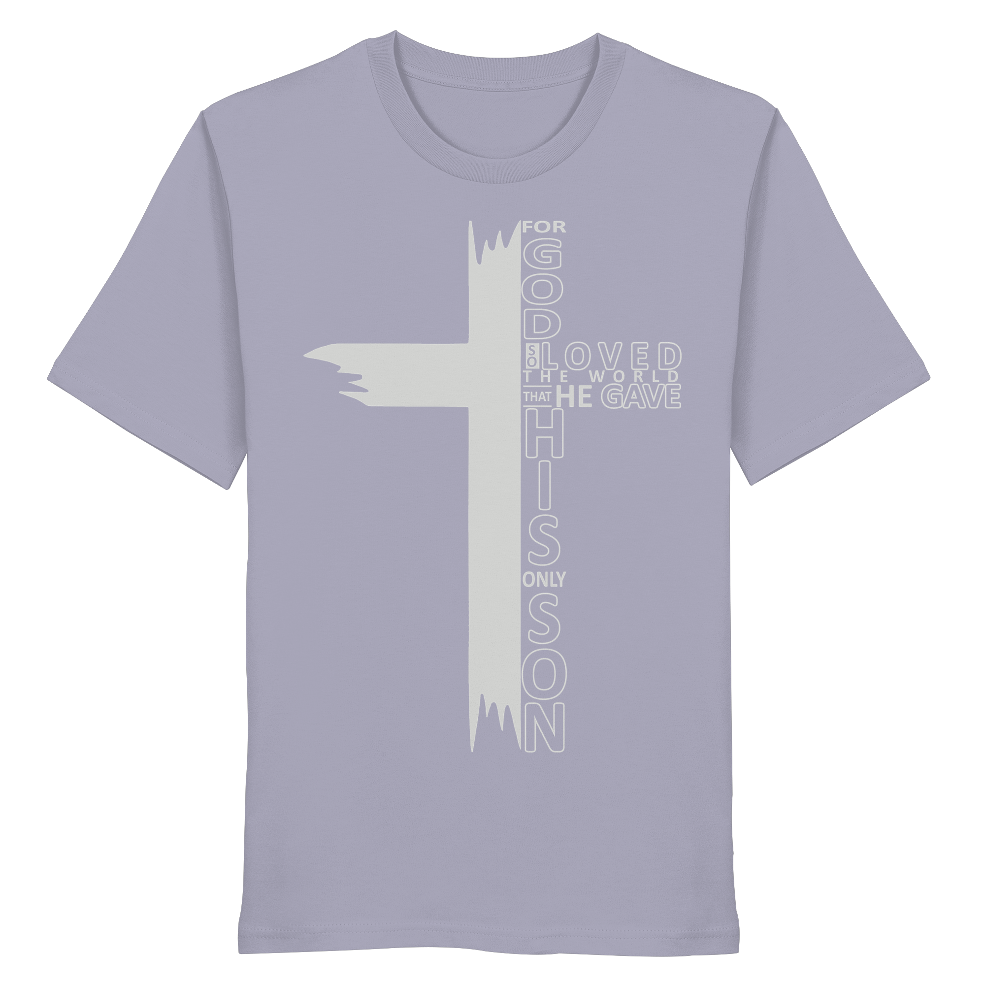 JESUS SAVED MY LIFE - T-Shirt Bio Baumwolle