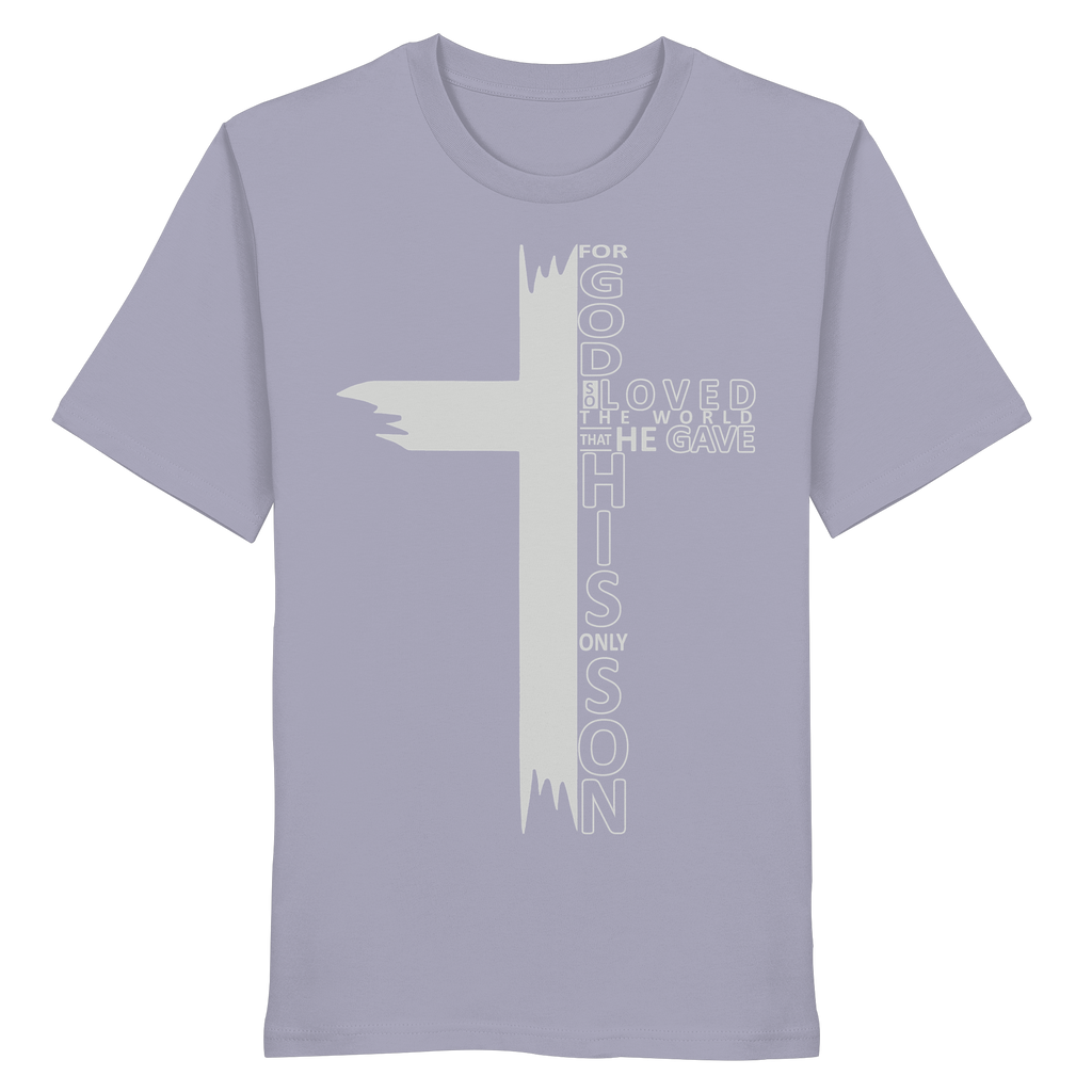 THE LORD IS MY LIGHT - T-Shirt Bio Baumwolle