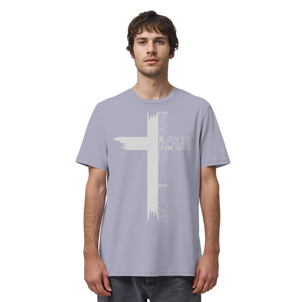 JESUS SAVED MY LIFE - T-Shirt Bio Baumwolle