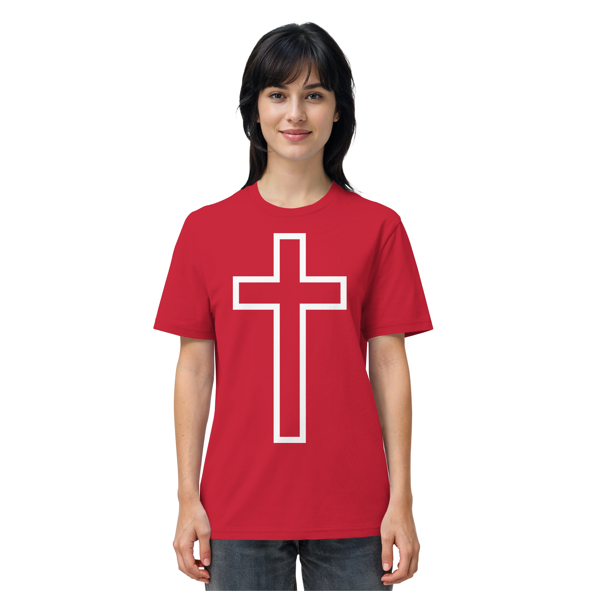 JESUS IS KING - T-Shirt Bio Baumwolle