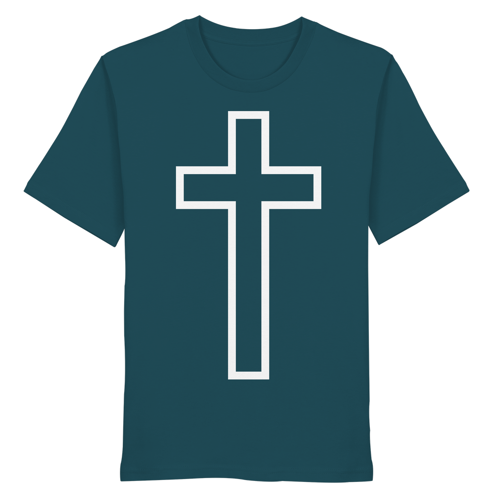 JESUS IS KING - T-Shirt Bio Baumwolle