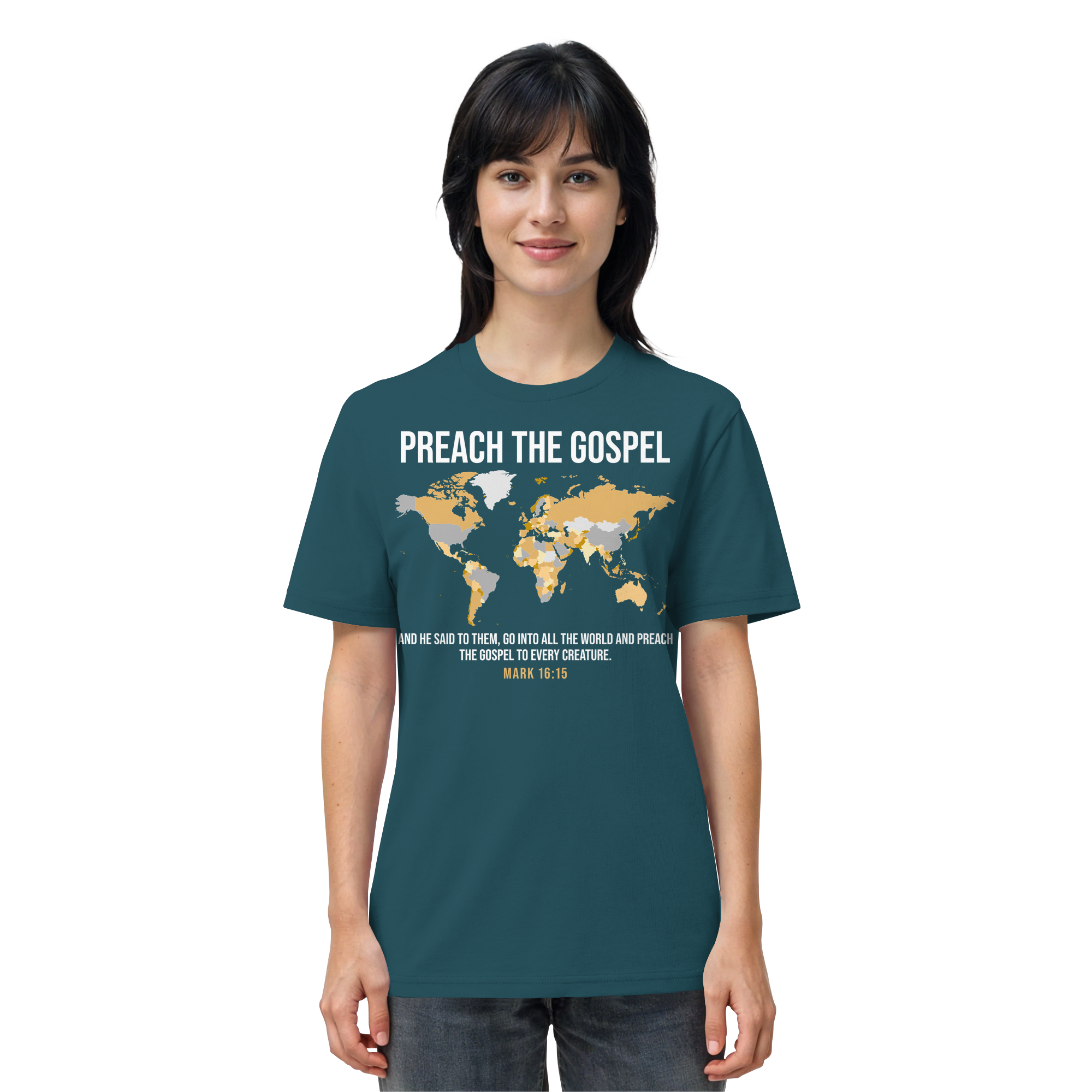 PREACH THE GOSPEL - T-Shirt Bio Baumwolle