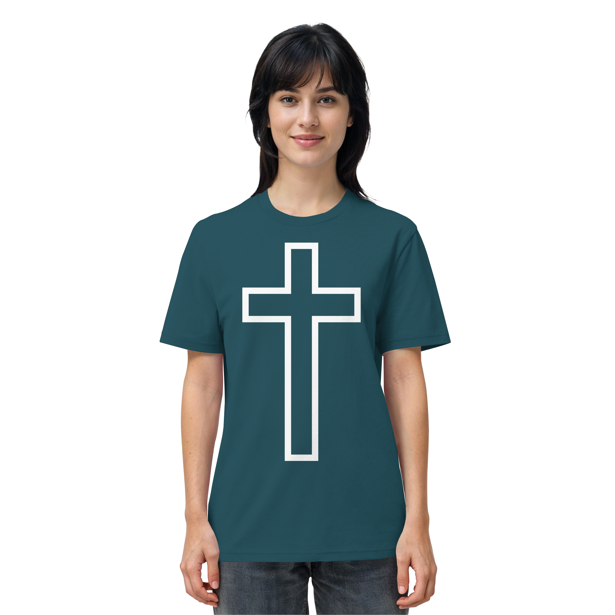 JESUS IS KING - T-Shirt Bio Baumwolle
