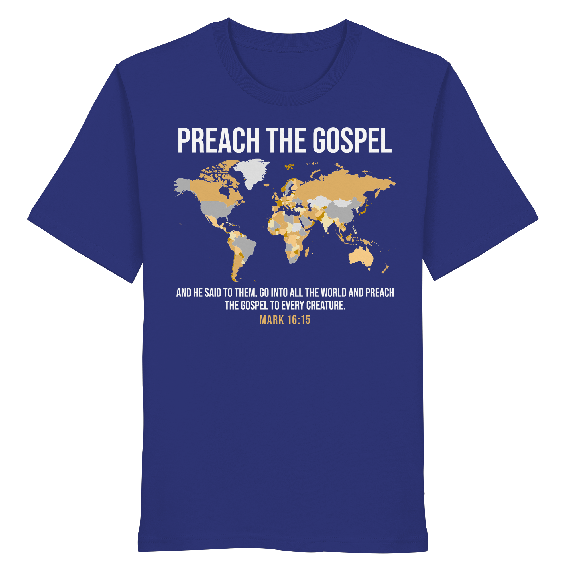 PREACH THE GOSPEL - T-Shirt Bio Baumwolle