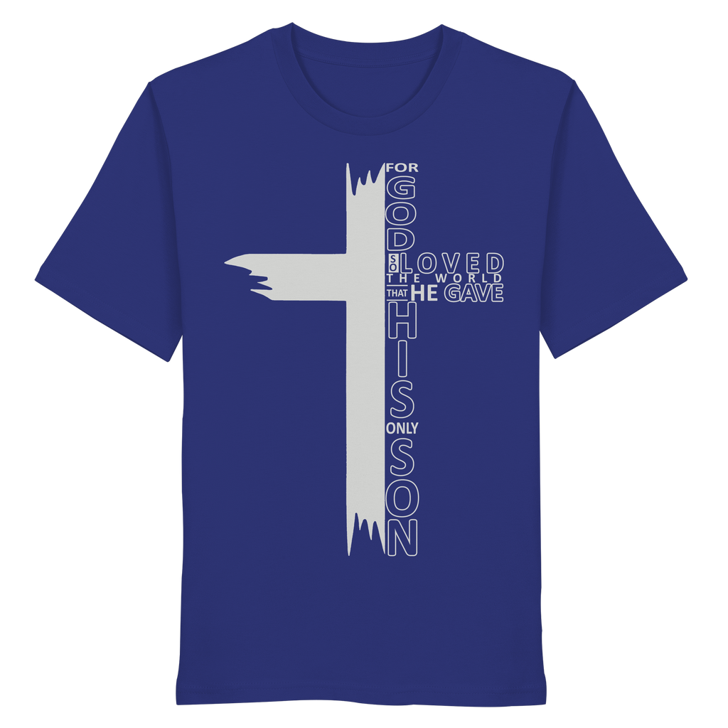 JESUS SAVED MY LIFE - T-Shirt Bio Baumwolle