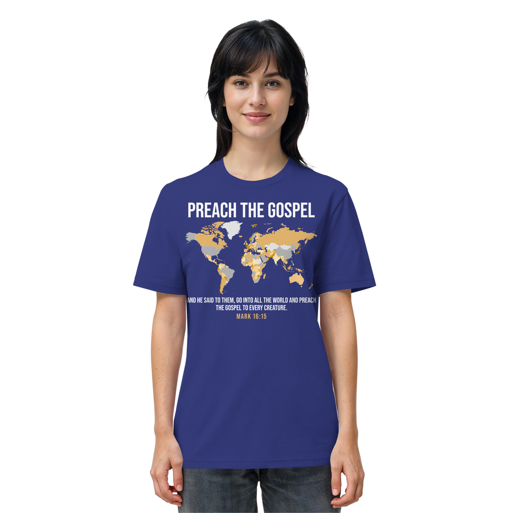 PREACH THE GOSPEL - T-Shirt Bio Baumwolle