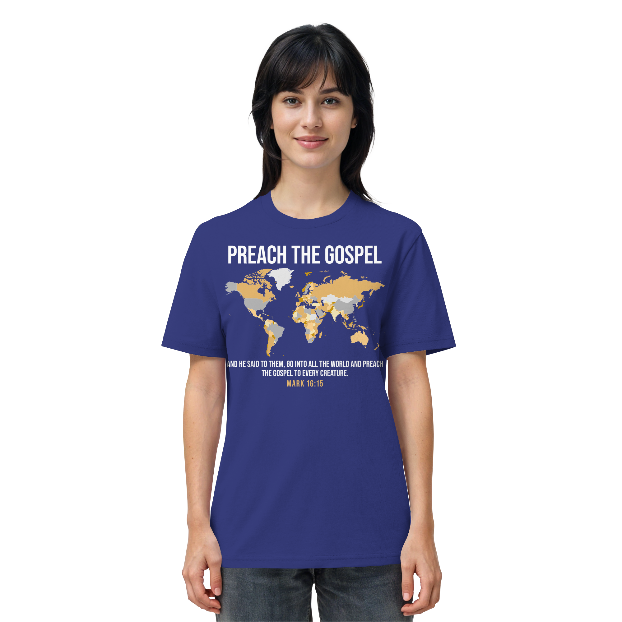 PREACH THE GOSPEL - T-Shirt Bio Baumwolle