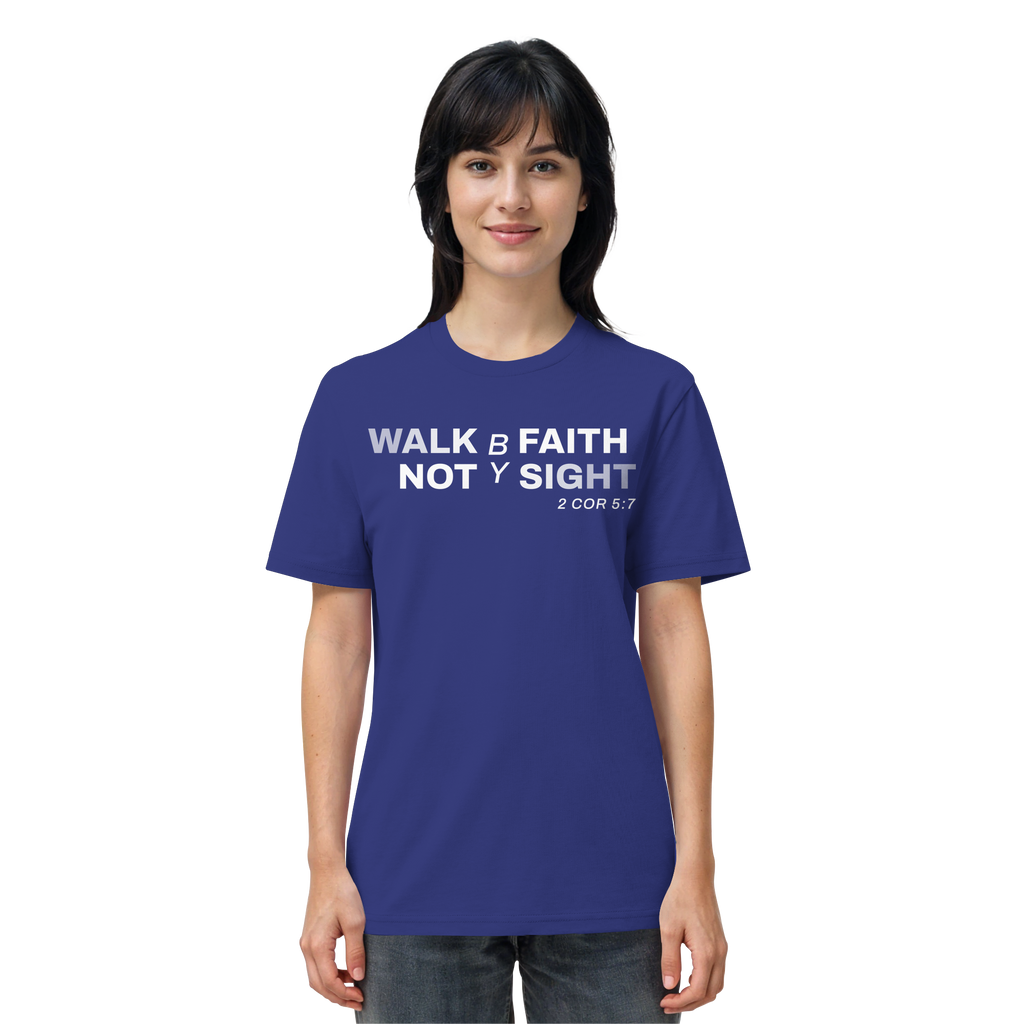 T-Shirt Bio Baumwolle | WALK BY FAITH