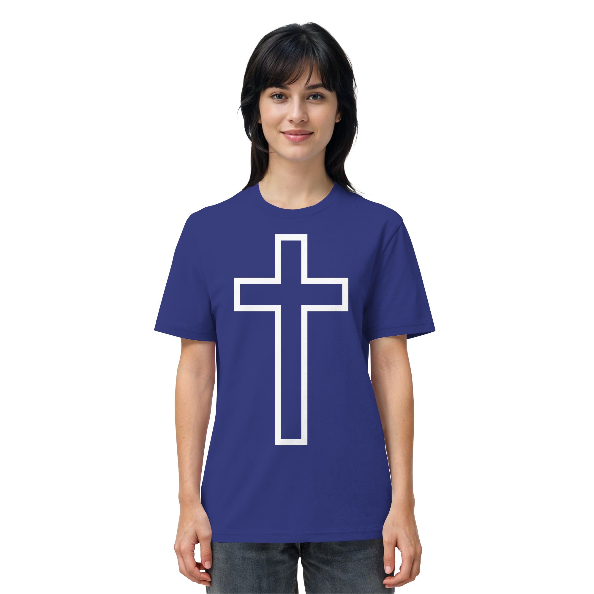 JESUS IS KING - T-Shirt Bio Baumwolle