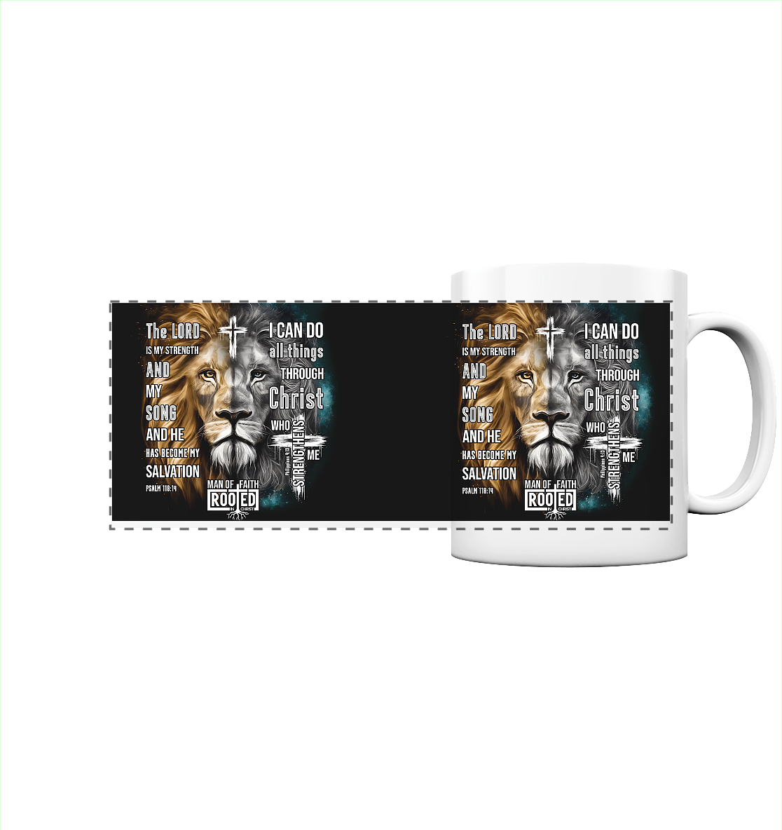 I CAN DO ALL THINGS - Panorama Tasse