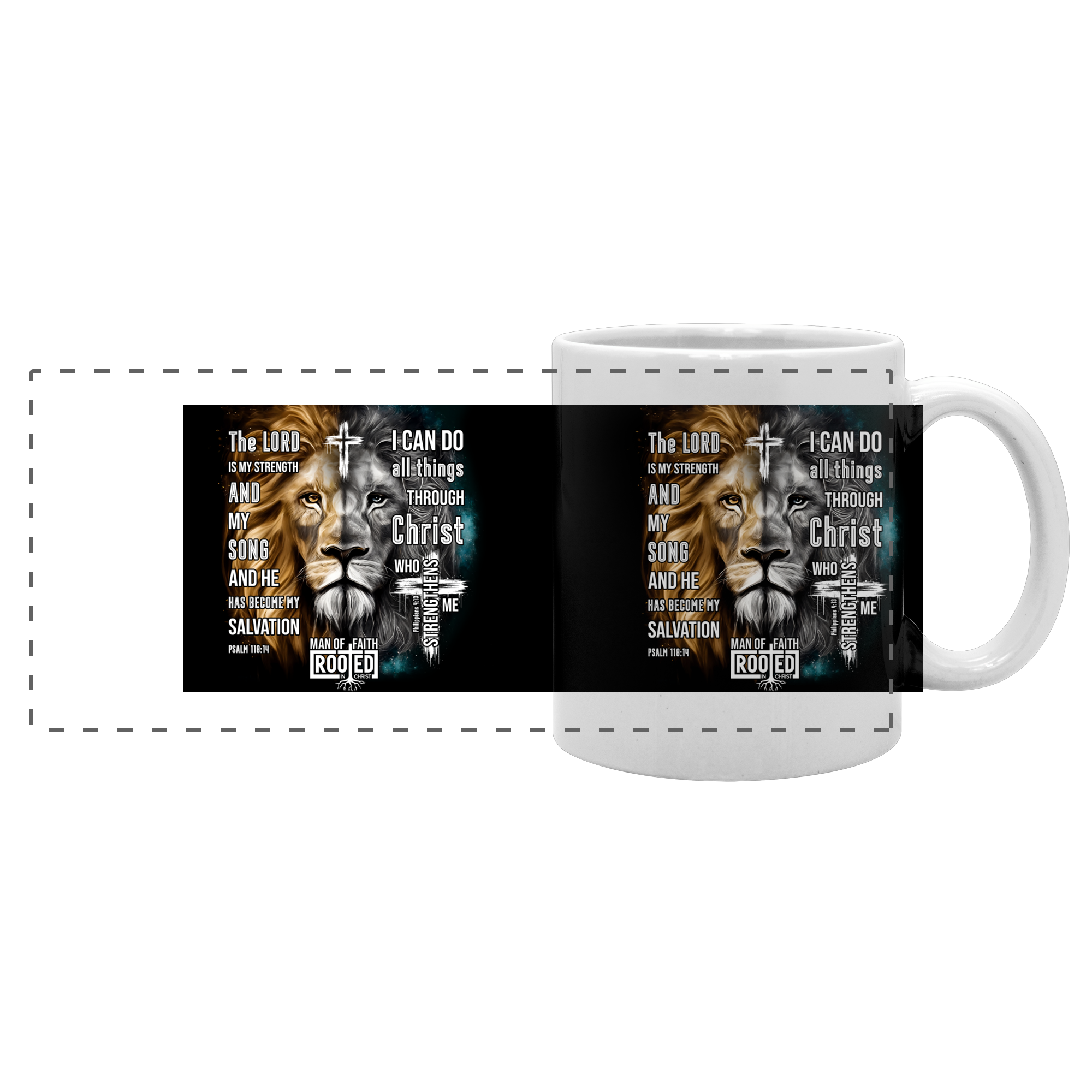 I CAN DO ALL THINGS - Panorama Tasse