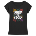 CHILD OF GOD - Womens Extended Shoulder T-Shirt